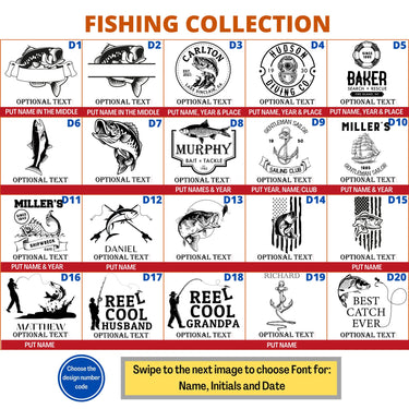 Fishing And American Flag Pint Glass